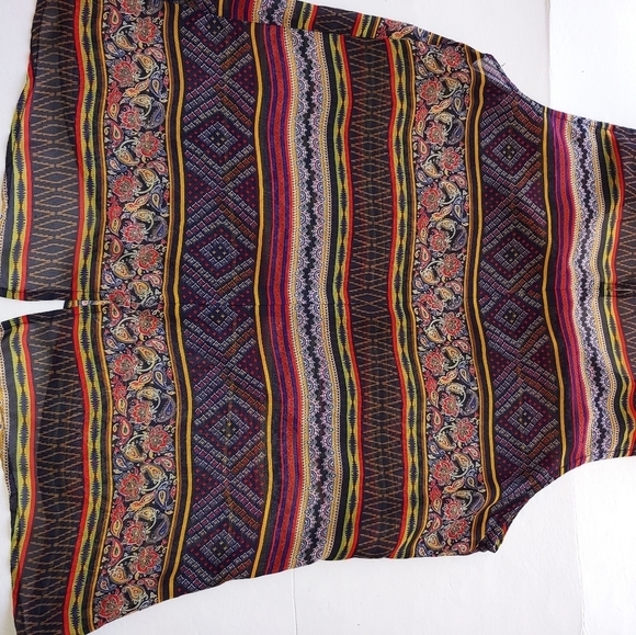 Sara Michelle Layered Look Blouse L - Picture 7 of 7